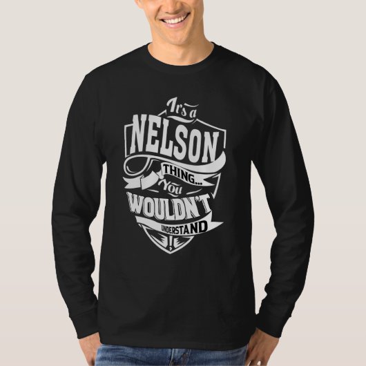 T-shirt C'est une chose Nelson (Devant)