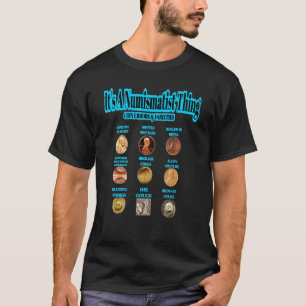 T-shirt C'Est Une Chose Numismatique Erreurs Collector De