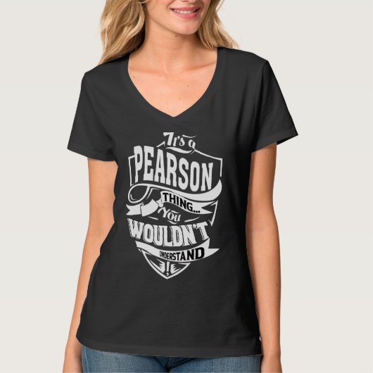 T-shirt C'est une chose Pearson (Devant)