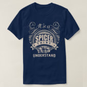 T-shirt C'est une chose plus épicée que vous ne comprendri (Design devant)