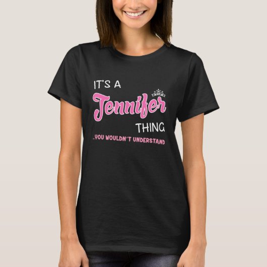 T-shirt C'est une chose que tu ne comprendrais pas. (Devant)