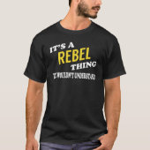 T-shirt C'est une chose que vous ne comprendriez pas (Devant)