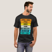 T-shirt C'est une chose que vous ne comprendriez pas (Devant entier)