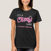 T-shirt C'est une chose que vous ne comprendriez pas. (Devant)