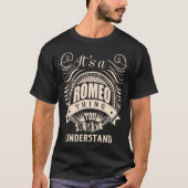 T-shirt C'est une chose ROMEO que vous ne comprendriez pas (Devant)