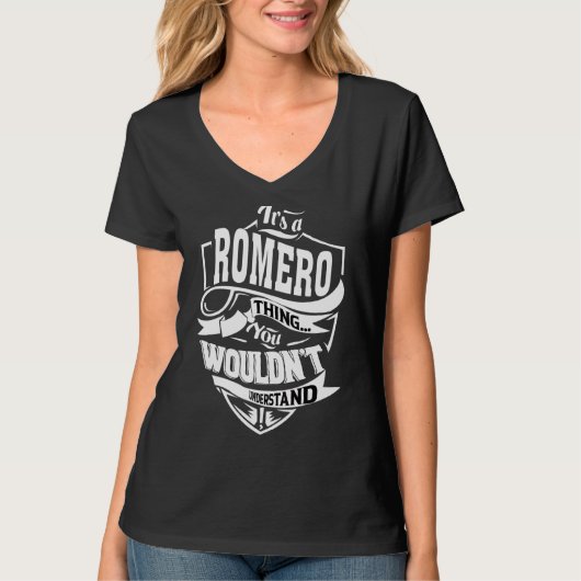 T-shirt C'est une chose romero (Devant)