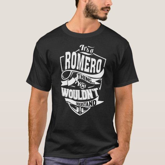 T-shirt C'est une chose romero (Devant)