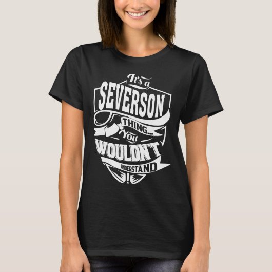 T-shirt C'est une chose SEVERSON (Devant)