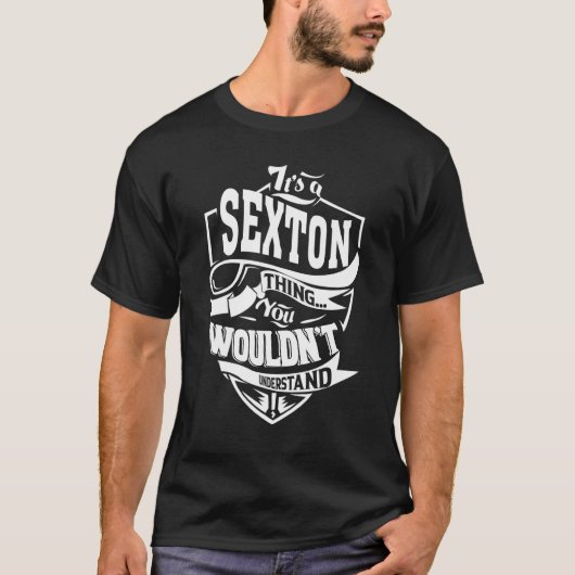 T-shirt C'est une chose sexton (Devant)