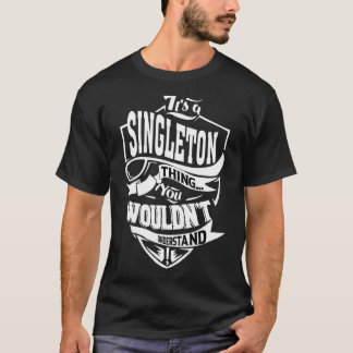 T-shirt C'est une chose singleton