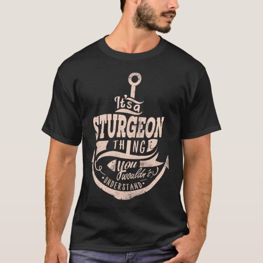 T-shirt C'est une chose STURGEON, vous ne comprendriez pas (Devant)