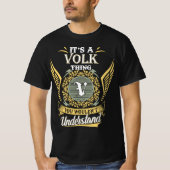 T-shirt C'est une chose volte qu'on ne pouvait pas compren (Devant)