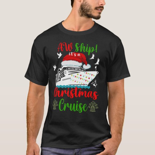 T-shirt c'est une croisière de noël (Devant)