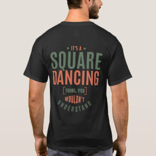 T-shirt C'est une danse Carré. Idées cadeaux