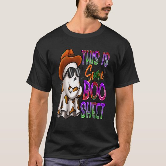 T-shirt C'Est Une Feuille De Boite Ghost Halloween Costume (Devant)