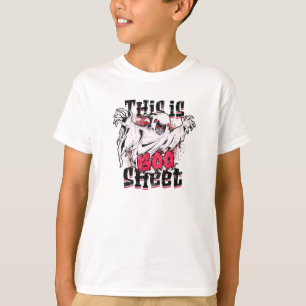 T-shirt C'est une feuille de boo - couverture de fantôme d