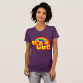 T-shirt C'est une fille ! (Devant entier)