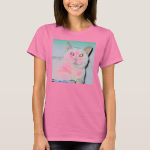 T-shirt C'est une fille grise