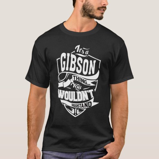 T-shirt C'est une Gibson (Devant)