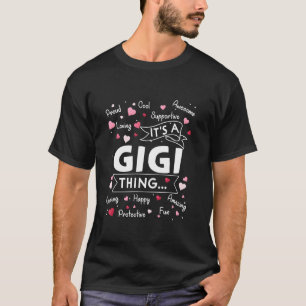 T-shirt C'est une Gigi Thé Drôle Dit Mignonne Grand-mère M