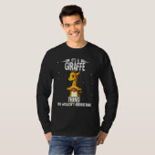 T-shirt C'Est Une Giraffe Thé Giraffe (Devant entier)