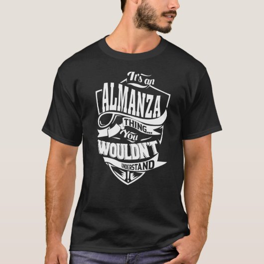 T-shirt C'est une histoire d'ALMANZA (Devant)