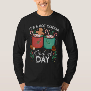 T-shirt C'est une journée au chocolat chaud de cacao Choco