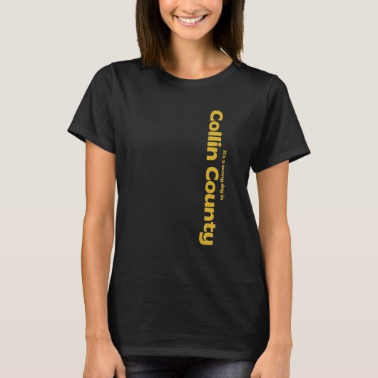 T-shirt C'est une journée ensoleillée dans le comté de Col (Devant)