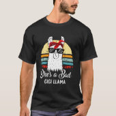 T-shirt C'est une mauvaise Gigi Llama T Maman maman grand- (Devant)