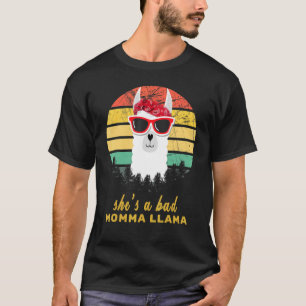 T-shirt C'est une mauvaise maman Llama Fuuny Llama