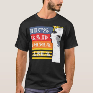 T-shirt C'est une Mauvaise Momma Llama pour Femme Animal R