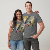 T-shirt C'est une pièce en t plate de gravure sur bois en (Unisexe)