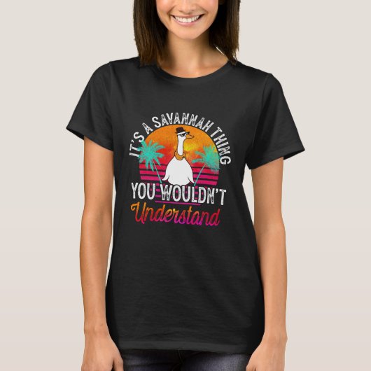 T-shirt C'est une Savannah que l'on ne comprend pas (Devant)