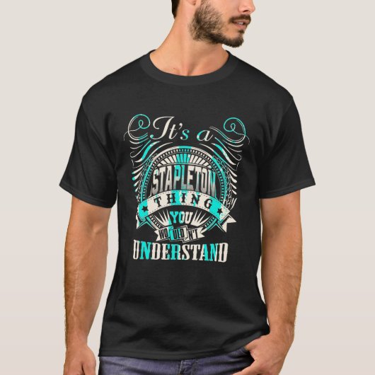 T-shirt C'est une STAPLETON que vous ne comprendriez pas N (Devant)