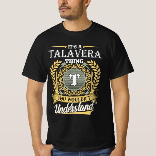 T-shirt C'est une Talavera que vous ne pouviez pas compren (Devant)