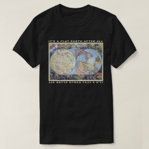 T-shirt C'est une terre plate après tout