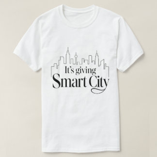 T-shirt C'est une ville intelligente