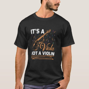 T-shirt C'est une Viola pas un violon Alto Clef