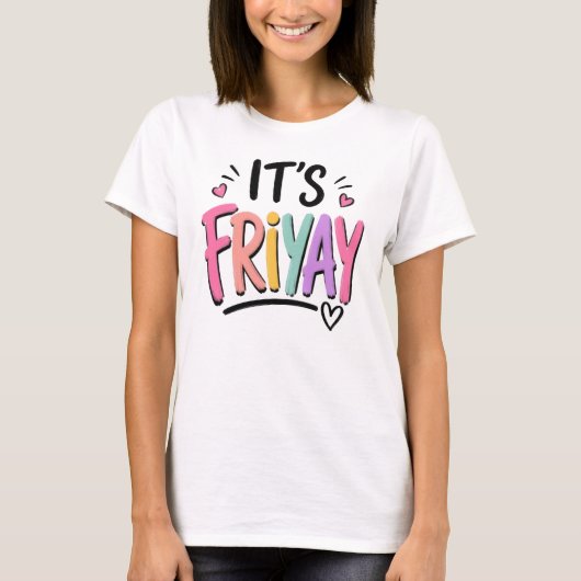T-shirt C'est Vendredi (Devant)