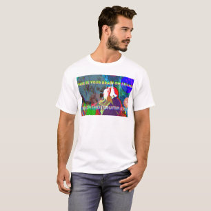 T-shirt C'EST VOTRE CERVEAU SUR la pièce en t d'ATOUT