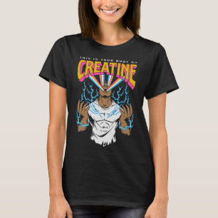 T-shirt C'Est Votre Corps Sur Creatine Exercice Gym Annive