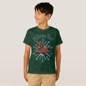 T-shirt C'est Zoomie Time Labrador chocolat (Devant entier)