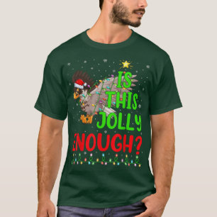 T-shirt Cet Arbre De Noël Drôle Est Ce Faucon Assez Jolly 