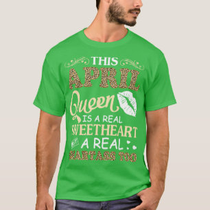 T-shirt Cet Avril Est Un Véritable Amoureux Un Véritable S