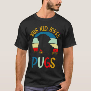 T-shirt Cet Enfant Aime Carlin Chiens Garçons Filles Carli