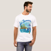T-shirt Cet été (Devant entier)