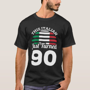 T-shirt Cet Italien Vient De Tourner 90 Italie 90E