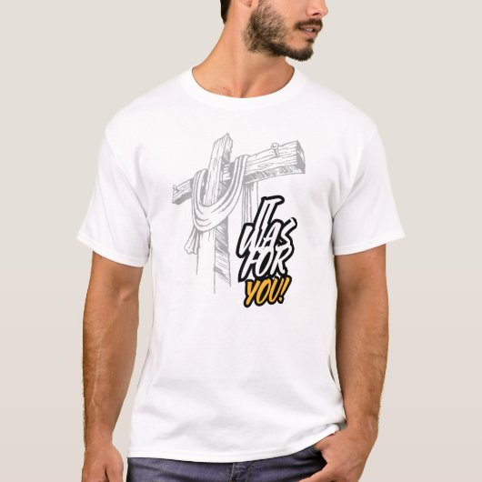 T-shirt C'était pour toi (Devant)