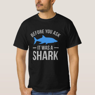 T-shirt C'Était Un Requin Drôle Amputé Chirurgie Proth