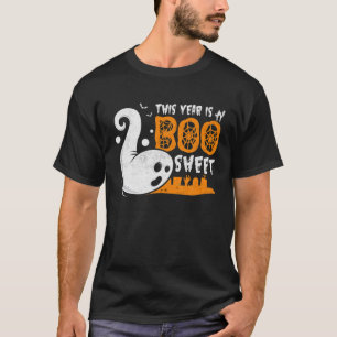 T-shirt Cette année est Boo Sheet - Ghost Halloween mème c